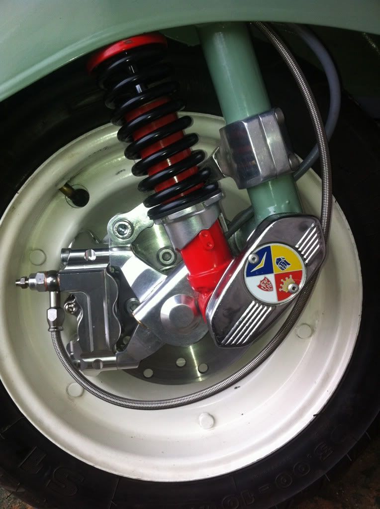 Disc brakes Vespa Smallframes